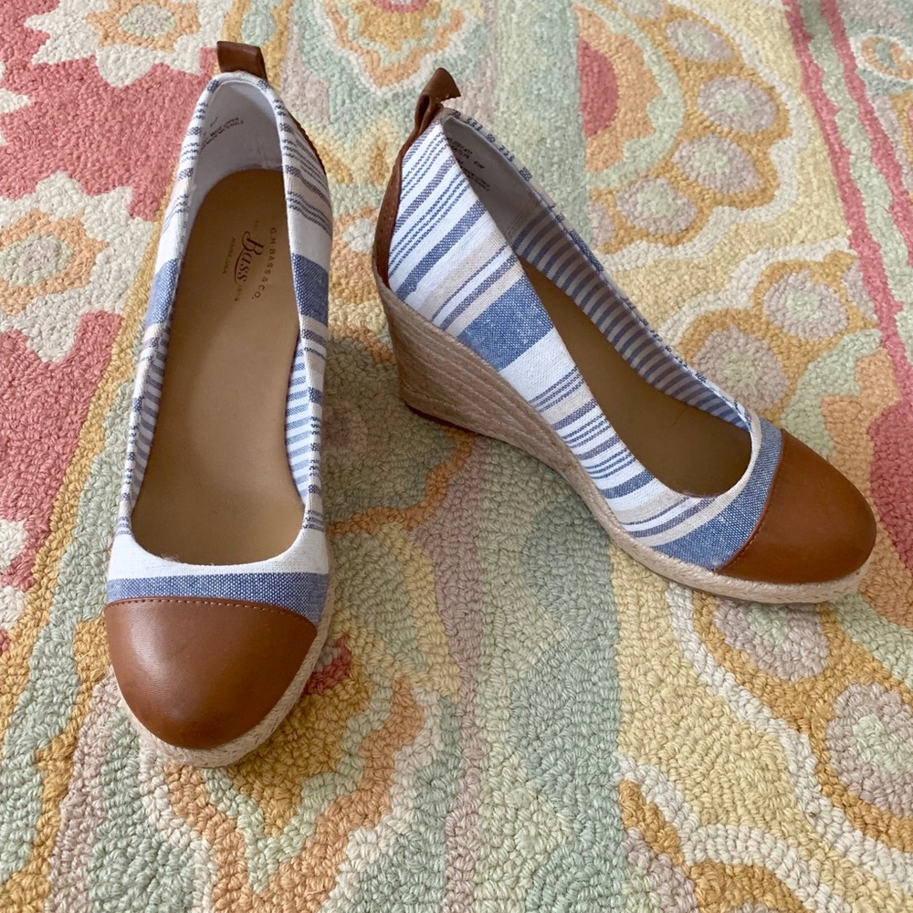 Summer wedge heel